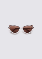 A SOCIETY BLAKE BROWN 63 SUNGLASSES