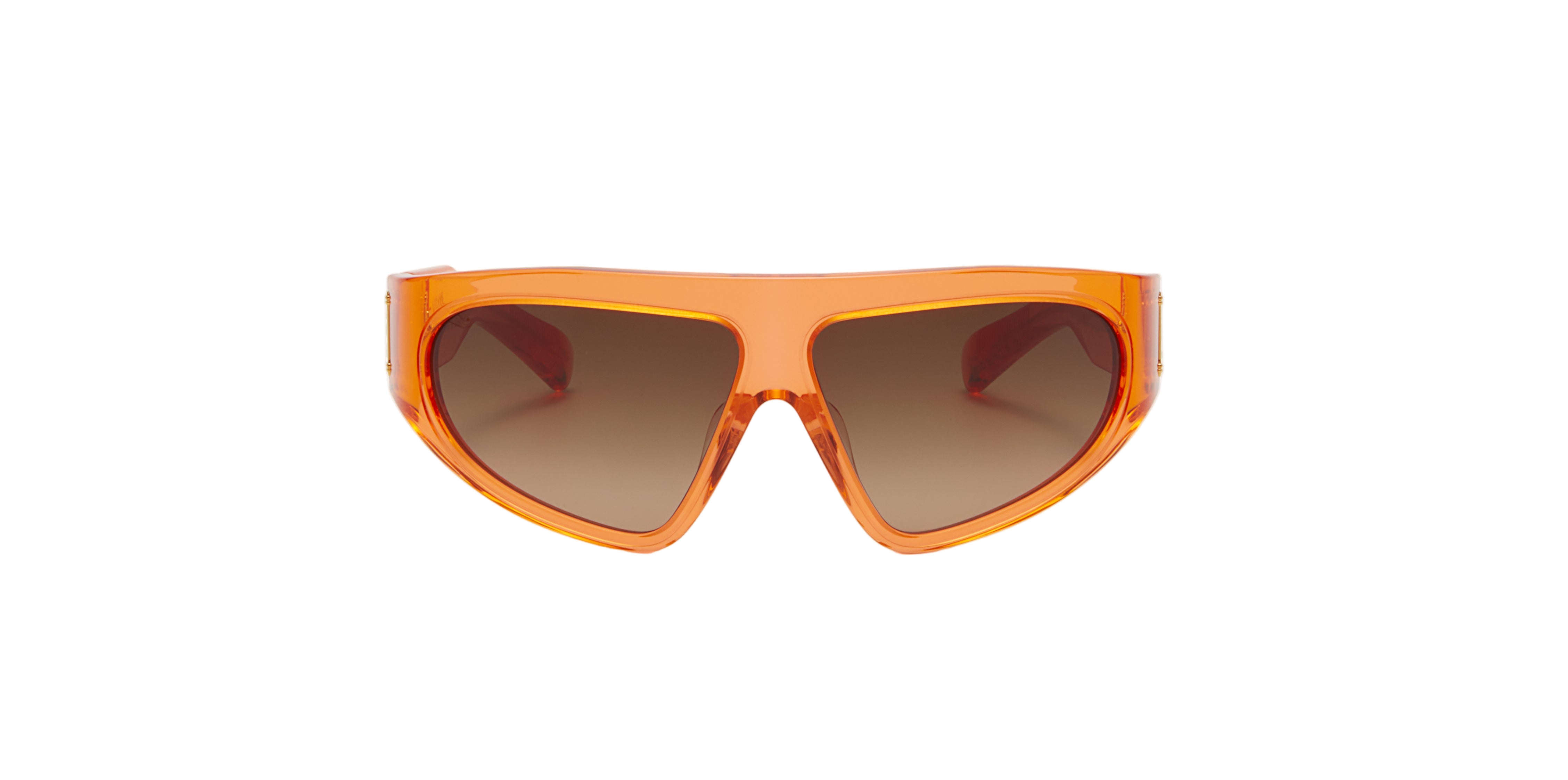 BALMAIN BPS143D B-ESCAPE ORG GLD 62 SUNGLASSES