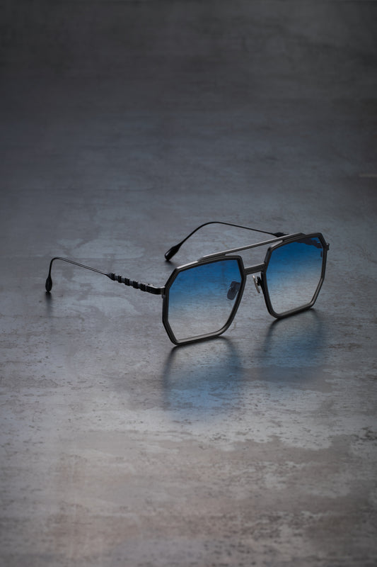 CAPOTE CC55 BLK BLUE 57 SUNGLASSES