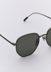 A SOCIETY CASEY MATT BLACK 54 SUNGLASSES