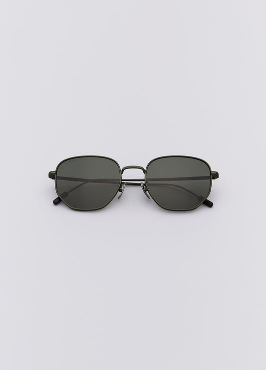 A SOCIETY CASEY MATT BLACK 54 SUNGLASSES