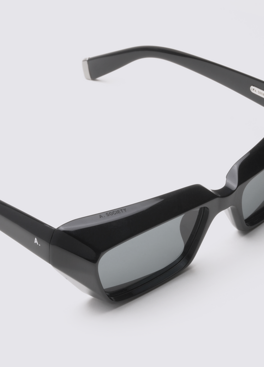 A SOCIETY CELESTE BLACK 55 SUNGLASSES