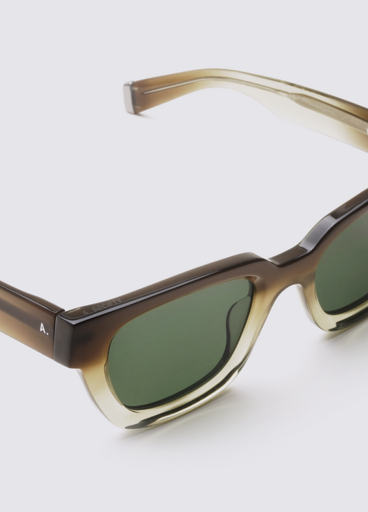 A SOCIETY CHANCE GREEN 50 SUNGLASSES