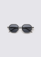 A SOCIETY CHARLIE CLIPON OLIVE CRYSTAL 49 SUNGLASS