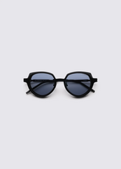 A SOCIETY COVE BLACK BLACK 50 SUNGLASSES