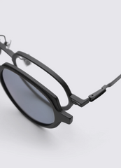 A SOCIETY COVE BLACK BLACK 50 SUNGLASSES