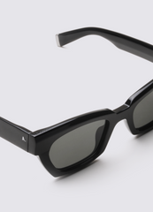 A SOCIETY DENVER BLACK 50 SUNGLASSES