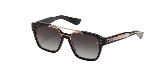 AKONI AKS509A BLK RSE 55 SUNGLASSES