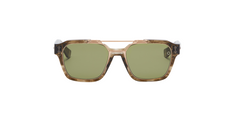 AKONI AKS509C GRN GLD 55 SUNGLASSES