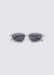 A SOCIETY DREW CLIPON BEIGE CRYSTAL 51 SUNGLASSES