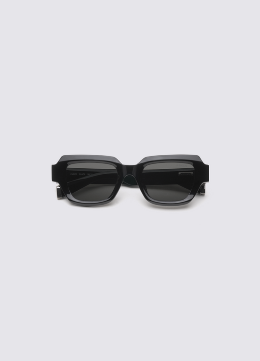 A SOCIETY EMBER BLACK 50 SUNGLASSES