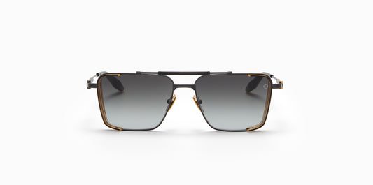 AKONI AKS203E BLK GLD 58 SUNGLASSES