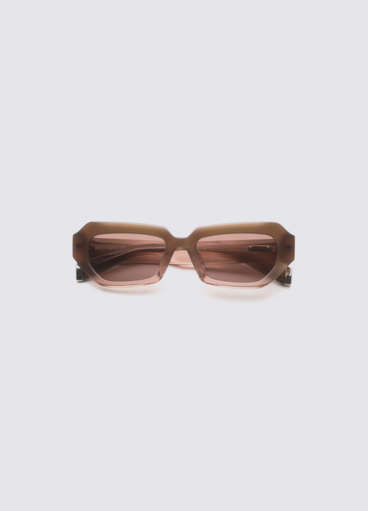 A SOCIETY INARI BROWN 53 SUNGLASSES