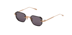 AKONI AKS307A GLD BLK 47 SUNGLASSES