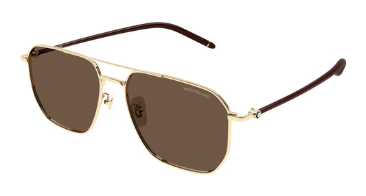 MONT BLANC MB0367SA 003 60 SUNGLASSES