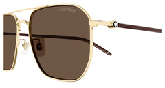 MONT BLANC MB0367SA 003 60 SUNGLASSES