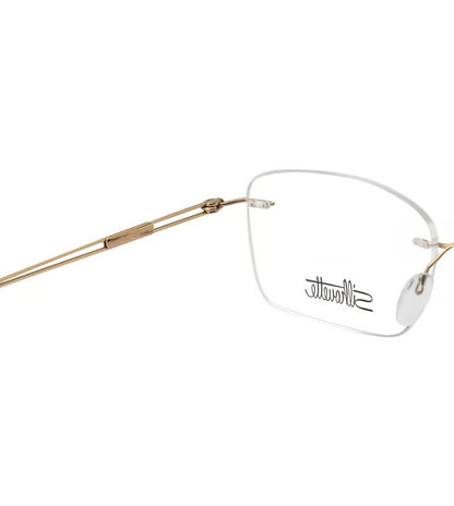 SILHOUETTE 5521  AV 7530  Rimless 53 150 Titanium FRAME