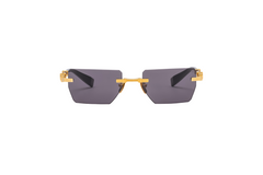 BALMAIN PARIS BPS150E GLD BLK 53 SUNGLASSES