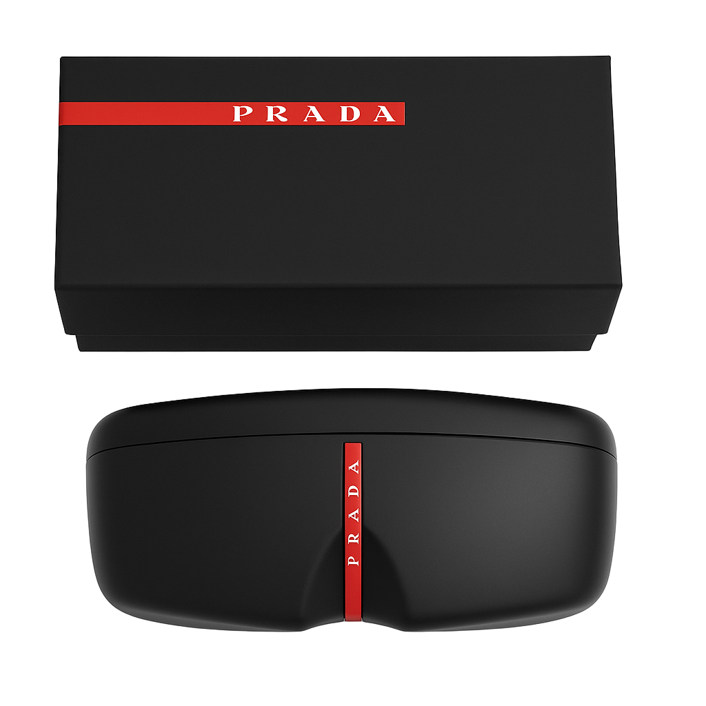 PRADA PSA08S PRADA LINEA ROSSA 1AB 0A7 56 SUNGLASSES