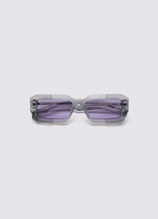 A SOCIETY QUINN GREY 55 SUNGLASSES