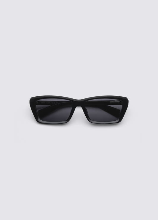 A SOCIETY ROWAN BLACK 60 SUNGLASSES