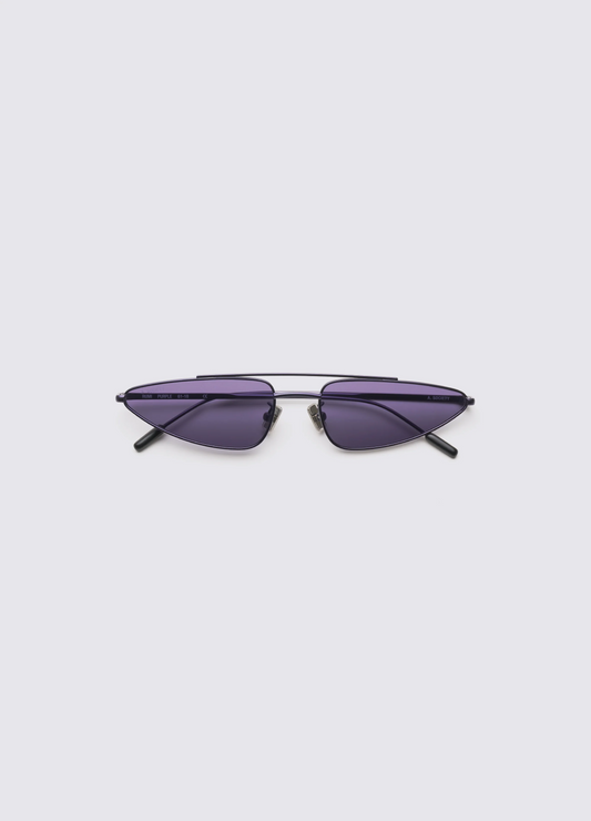 A SOCIETY RUMI PURPLE 61 SUNGLASSES