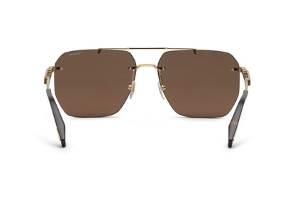 CHOPARD SCHL53 CARBON FIBER 300K 61 SUNGLASSES