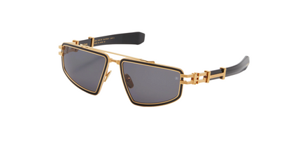 BALMAIN BPS139A TITAN GLD BLK 59 SUNGLASSES