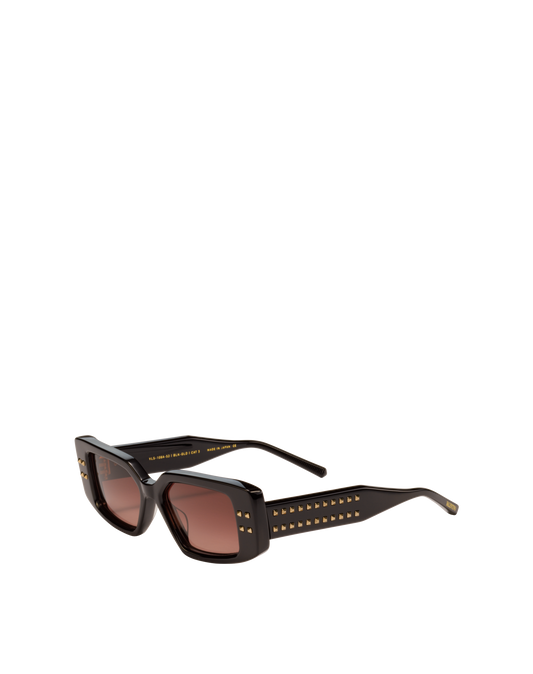 VALENTINO VLS108A BLK GLD 53 SUNGLASSES