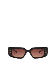 VALENTINO VLS108A BLK GLD 53 SUNGLASSES