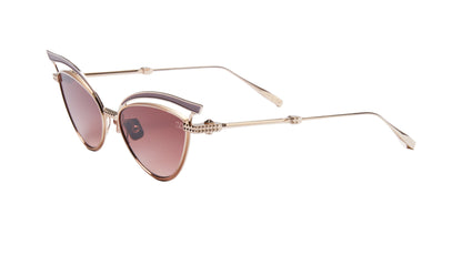 VALENTINO VLS118C V-GLASSLINER GLD POW 55 SUNGLASSES