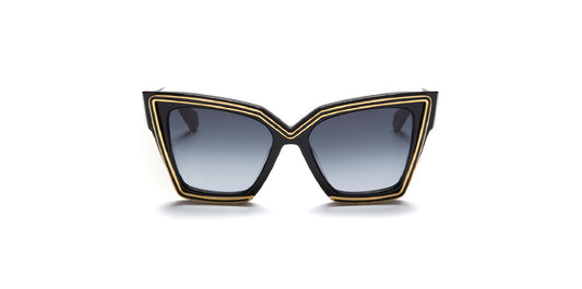 VALENTINO VLS126A BLK GLD 54 SUNGLASSES