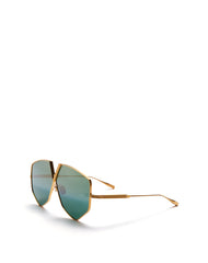 VALENTINO VLS115B GLD 64 SUNGLASSES