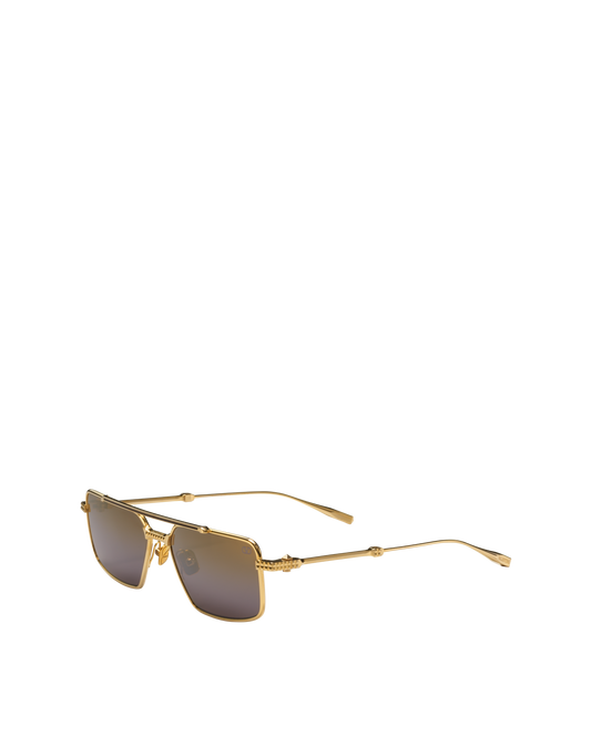 VALENTINO VLS111B GLD BRN 58 SUNGLASSES