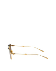 VALENTINO VLS111B V-SEI GLD BRN 58 SUNGLASSES