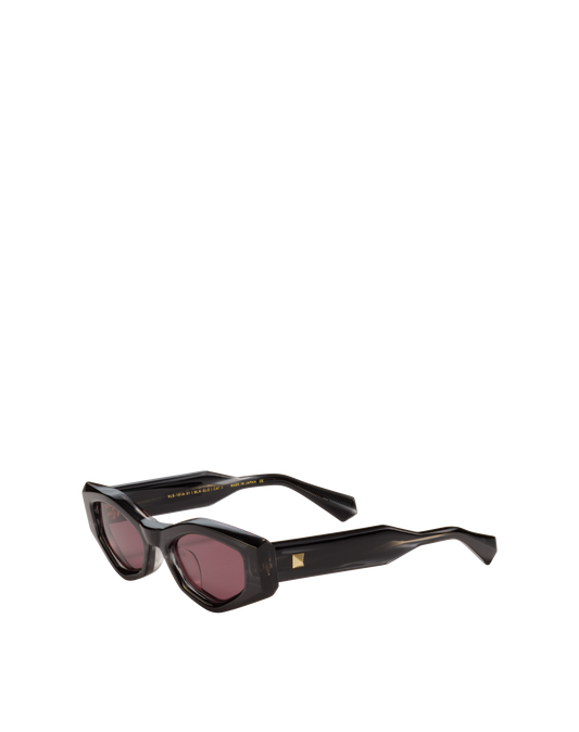 VALENTINO VLS101A BLK GLD 51 SUNGLASSES