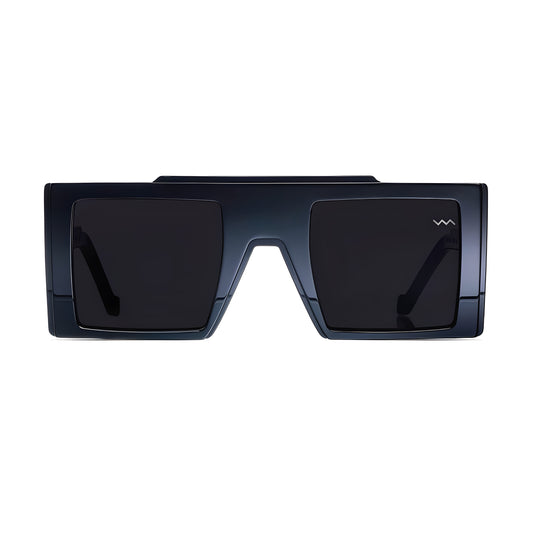 VAVA WL0007 WHITE LABEL BLACK 0002 Full 50 140 Composite Plastic + Metal SUNGLASSES