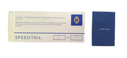 T HENRI SPEEDTAIL SUN 05/199 SPCA 50 SUNGLASSES