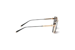 AKONI AKS504E SPRINT-A GLD BLK 55 SUNGLASSES