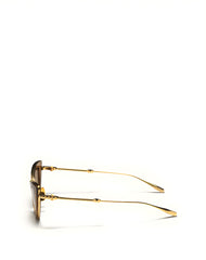 VALENTINO VLS102B GLD BRN 50 SUNGLASSES