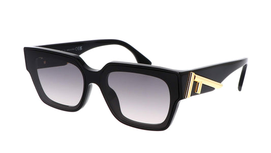 FENDI FE40099I 01B 63 SUNGLASSES