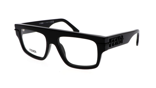 FENDI FE50062I  001 NA Full 54 145 Plastic FRAME