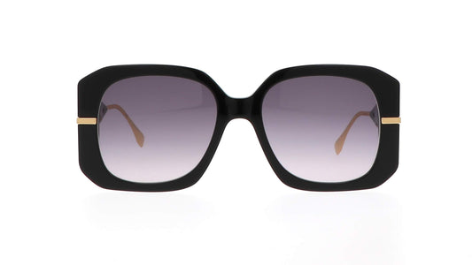 FENDI FE40065I 01B 55 SUNGLASSES