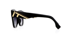 FENDI FE40098I 01W 63 SUNGLASSES