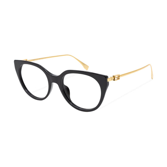 FENDI FE50010I  001 NA Full 53 140 Composite Plastic + Metal FRAME