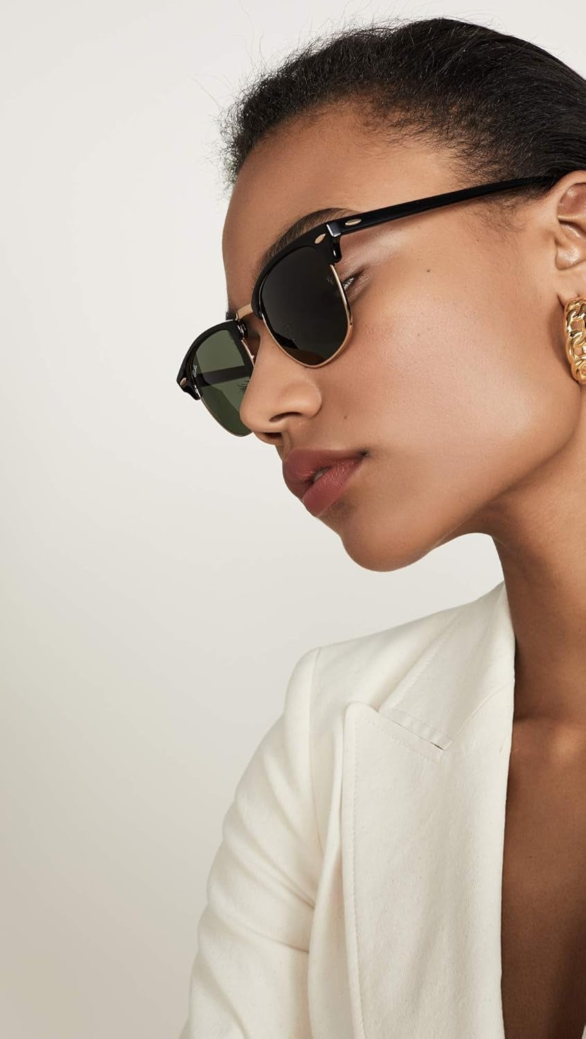 RAYBAN RB3016 CLUBMASTER W0365 49 SUNGLASSES