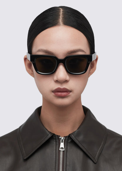 A SOCIETY CHANCE BLACK 50 SUNGLASSES
