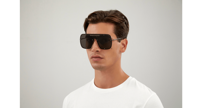 ALEXANDER MCQUEEN AM0362S 003 99 SUNGLASSES