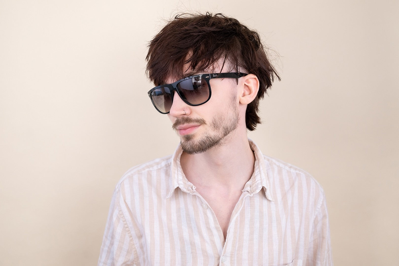 RAYBAN RB4147 BOYFRIEND 601/32 60 SUNGLASSES