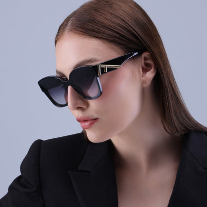 FENDI FE40099I 01B 63 SUNGLASSES